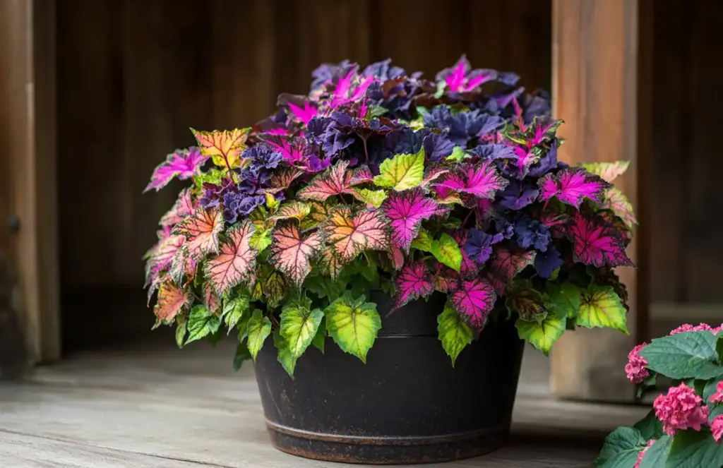 Colorful Contrasts With Electric Lime and Green-Edged Varieties