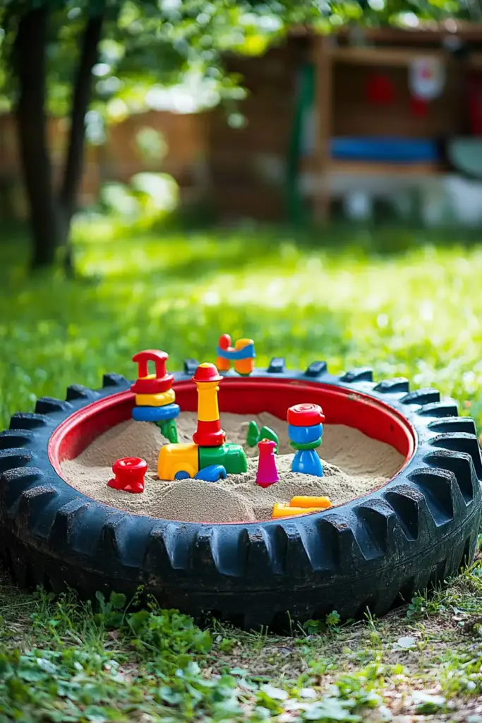 Tire Sandbox