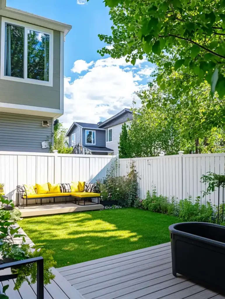 11 Lattice Alternatives Under Decks 4. Vinyl Fencing