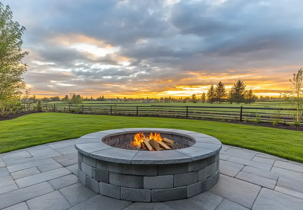 Where to Build a Fire Pit: Patio vs. Separate Area Do You Want a Seat Wall