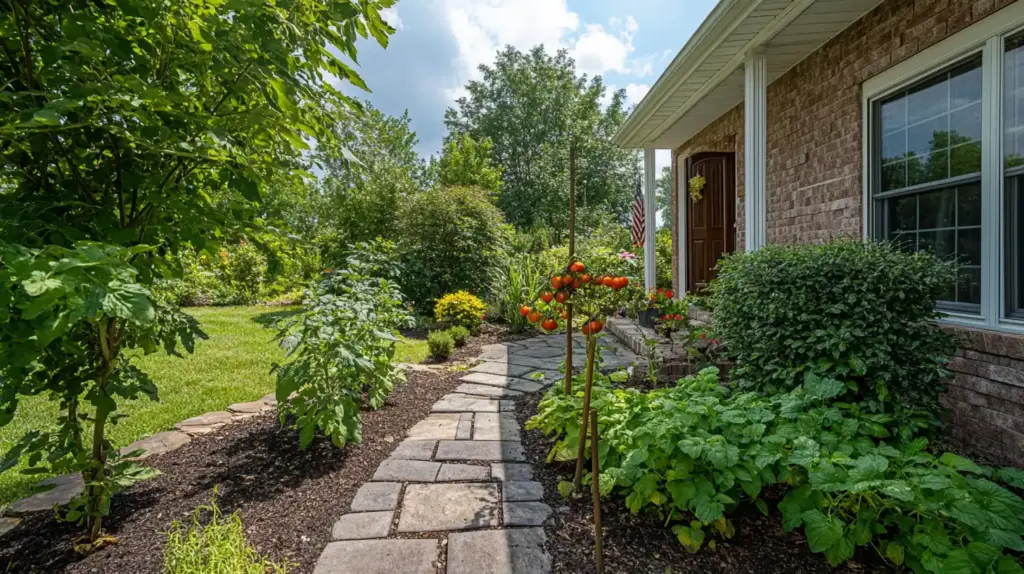10 Creative Vegetable Garden Ideas for Small Spaces 5. Edible Landscaping Ideas