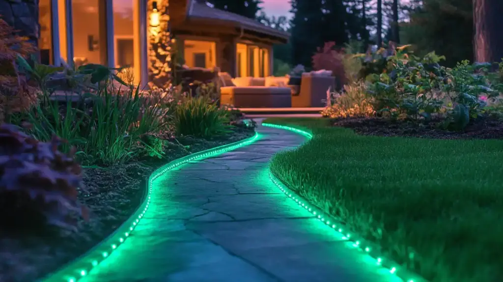 10 Whimsical Backyard Fairy Garden Ideas for Kids & Dreamers ✨ 5. Glow-in-the-Dark Fairy Trail