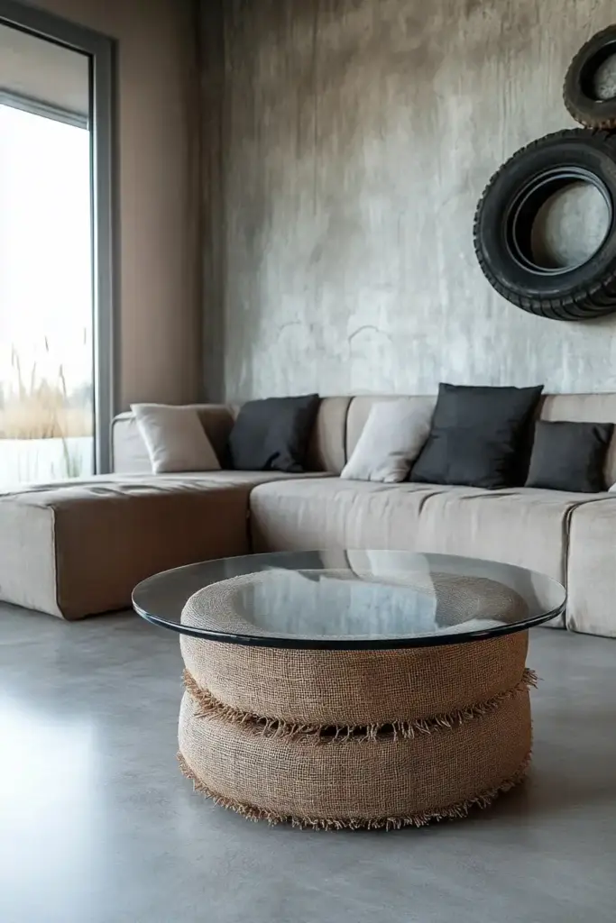Tire Coffee Table