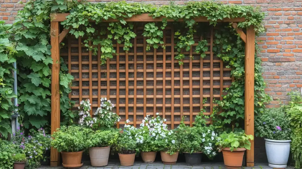 6. Fan-Shaped Trellis