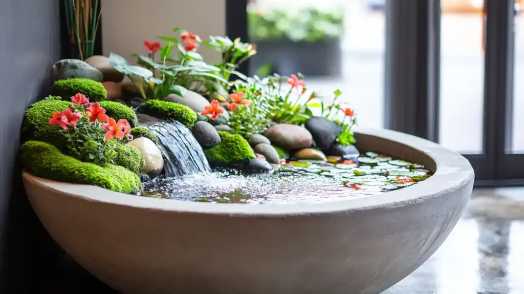 10 Whimsical Backyard Fairy Garden Ideas for Kids & Dreamers 💧 6. Fairy Garden with a Real Waterfall