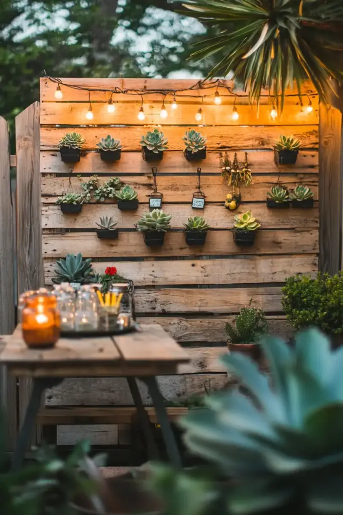 6. Pallet Walls