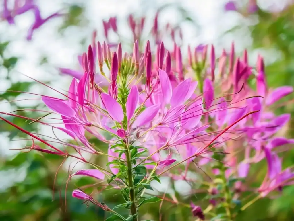 12 Stunning Sunny Porch Plants for Container Gardens Cleome