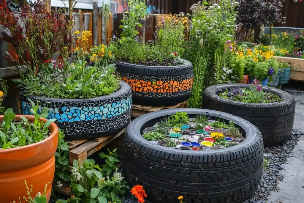 7. Go Green with Eco-Friendly Recycled Decor