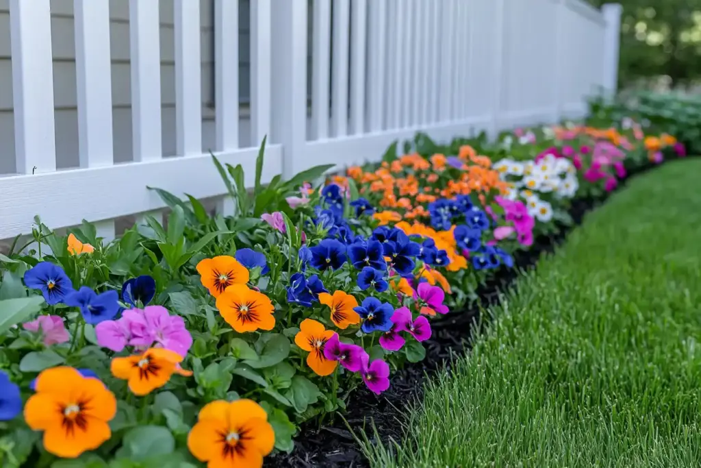 8. Refresh with Seasonal Bedding Plants