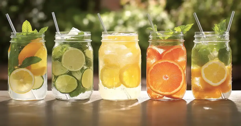 10 Ways to Get the Whimsical Garden Party of Your Dreams This Spring 8. Serve Refreshing Drinks in Mason Jars or Pitchers 🍋