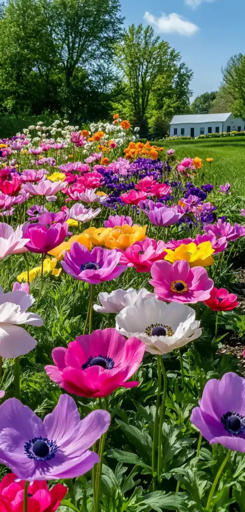 9. Color Wheel Coordination Flower Bed