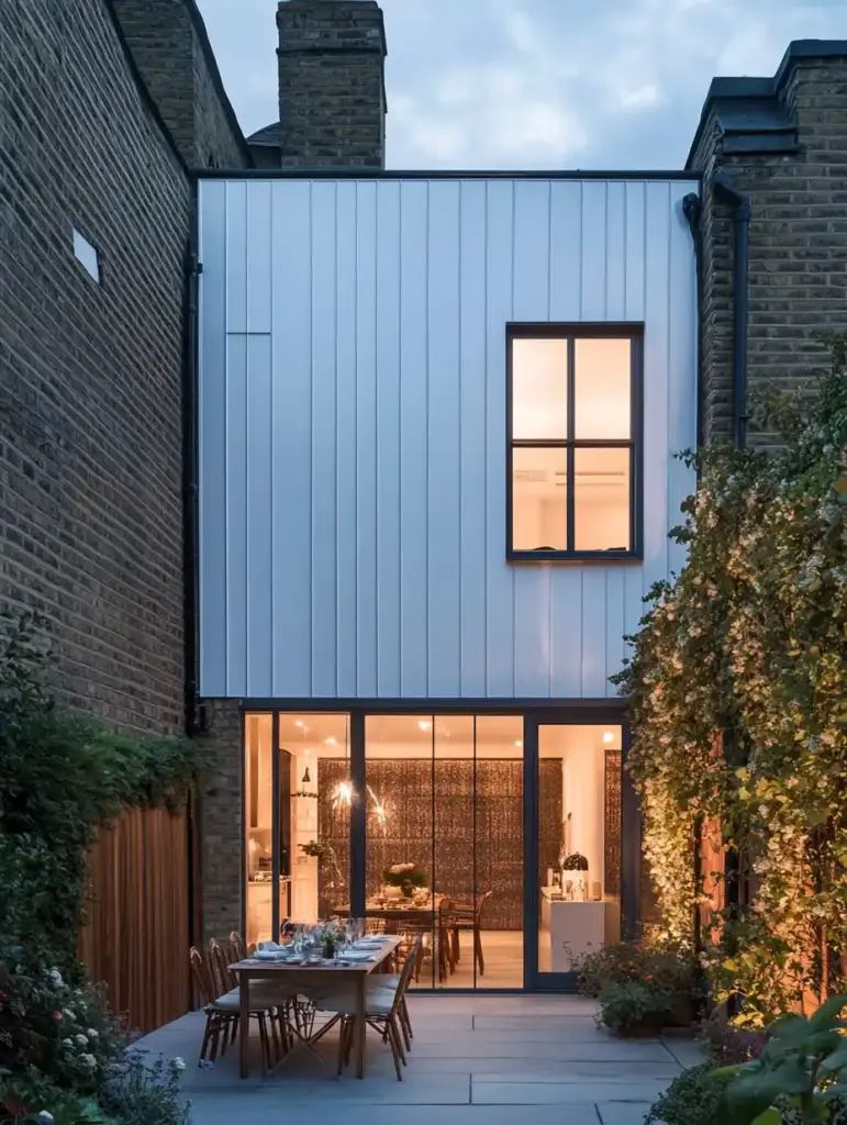 11 Lattice Alternatives Under Decks 9. Corrugated Metal Panels
