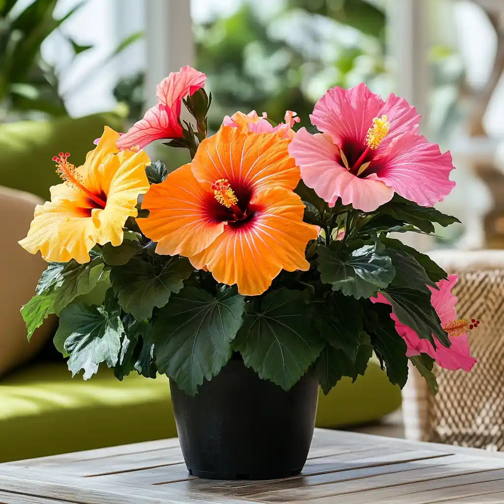 Top 10 Outdoor Potted Plants for Summer Containers Hibiscus