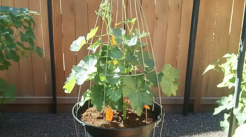 Explore 20 Cucumber Trellis Ideas for a Bountiful Harvest 9. Tomato Cage Trellis