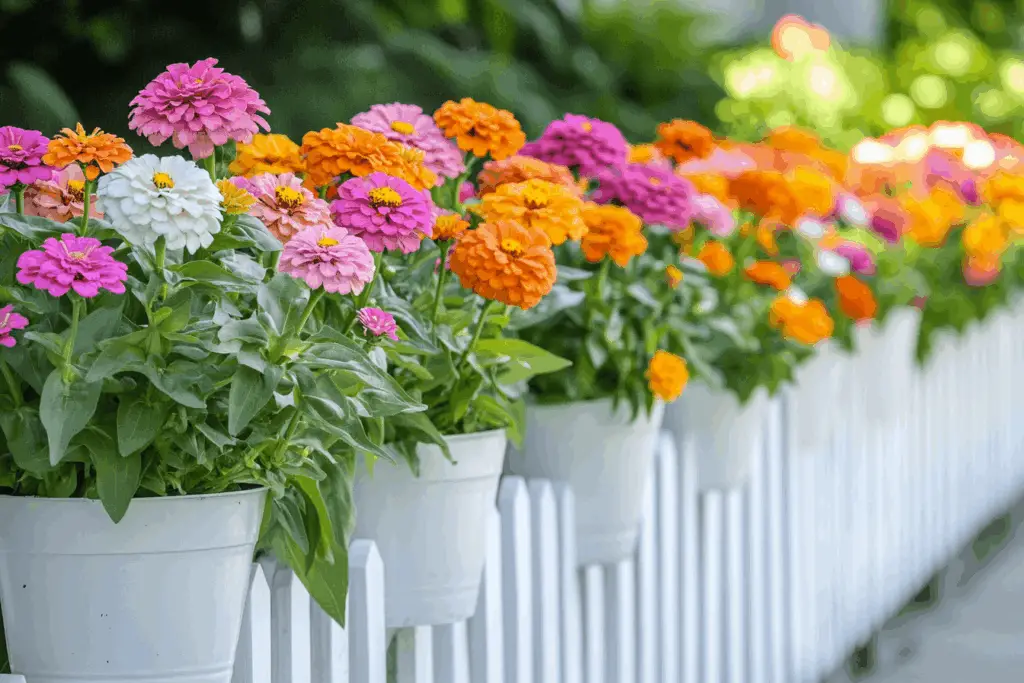 Zinnias