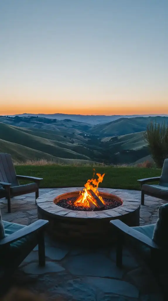 23 Affordable Backyard Renovation Ideas 14. Backyard Bonfire Pit