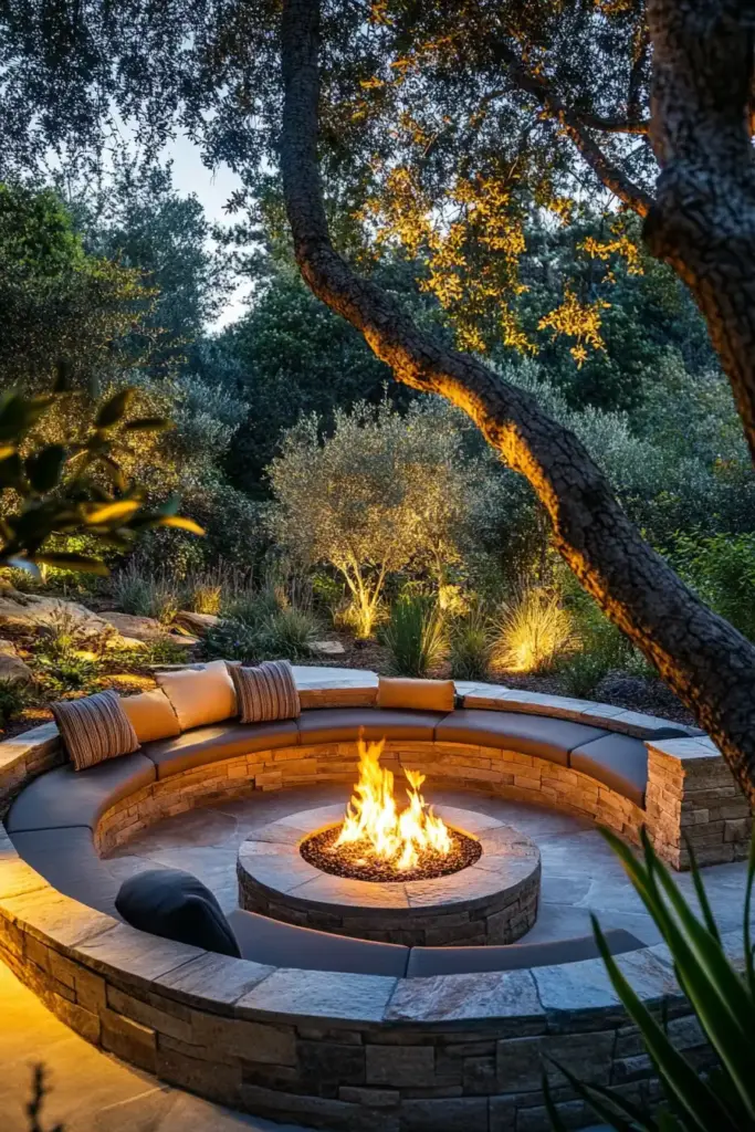 23 Affordable Backyard Renovation Ideas 23. Built-in Seating and Benches