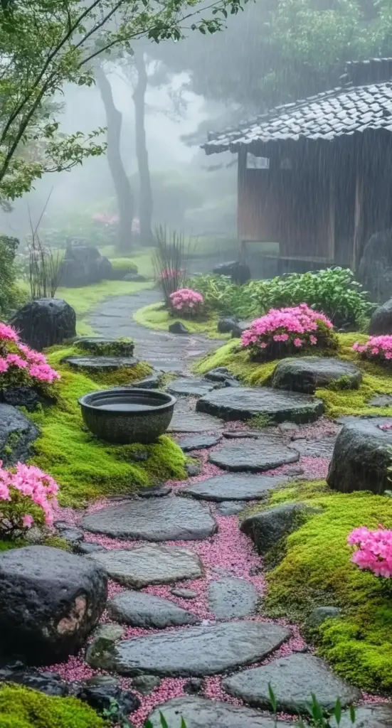 Japanese garden design