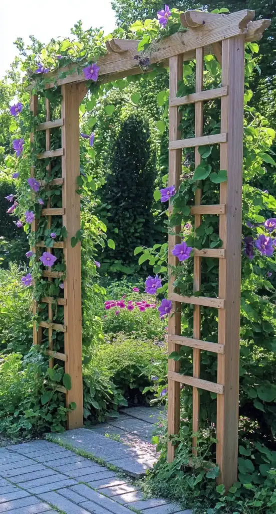 Transform Your Garden with DIY Trellis and Living Décor Craft a Charming DIY Trellis for Climbing Plants
