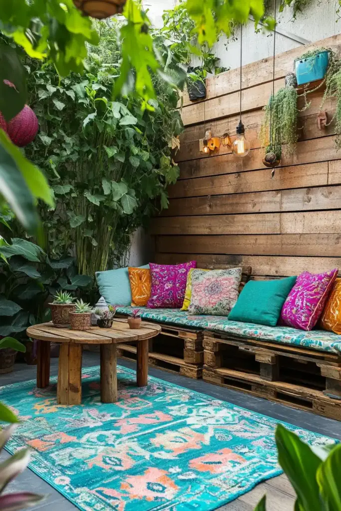 23 Affordable Backyard Renovation Ideas 7. DIY Outdoor Furniture