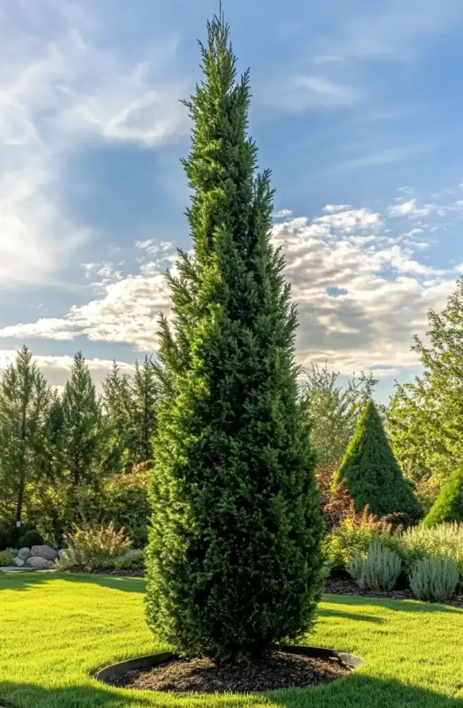 10 Easy-Care Trees That Elevate Your Flower Garden Ideas for Front Yards Eastern Red Cedar
