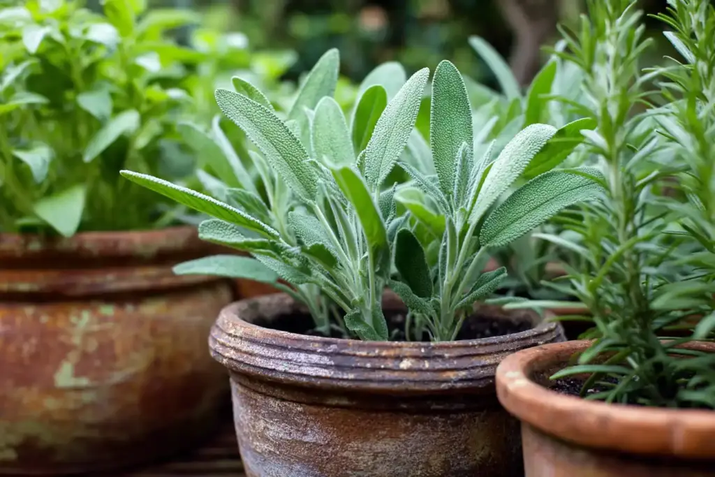 Low-Maintenance Outdoor Potted Plants: Effortless Greenery for Every Space Garden Sage