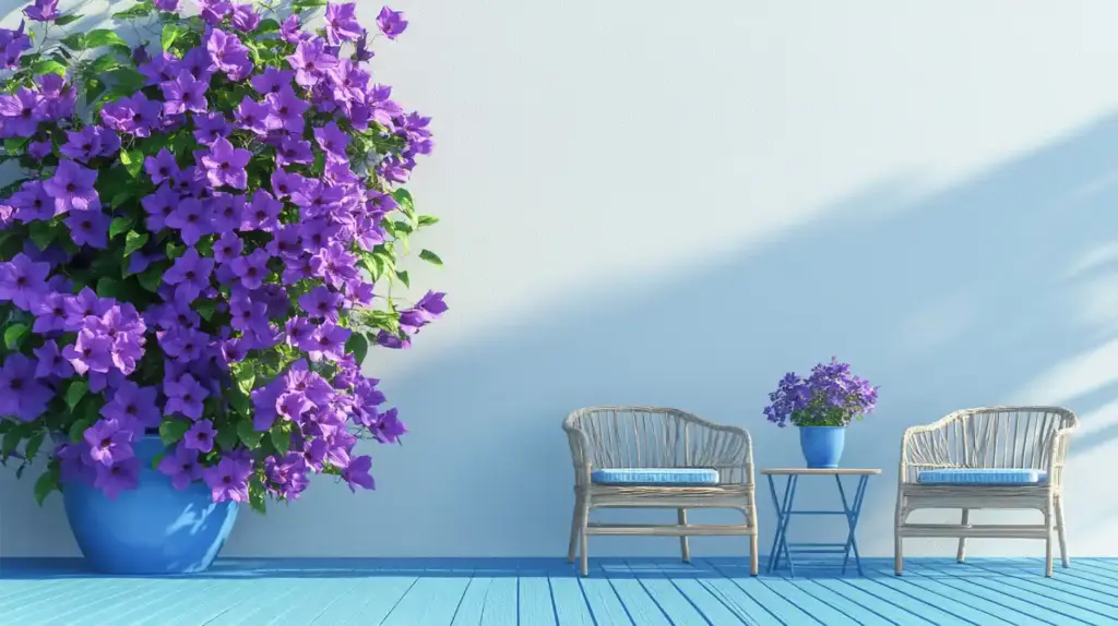 How to Grow Clematis in Containers 2. Planting Depth