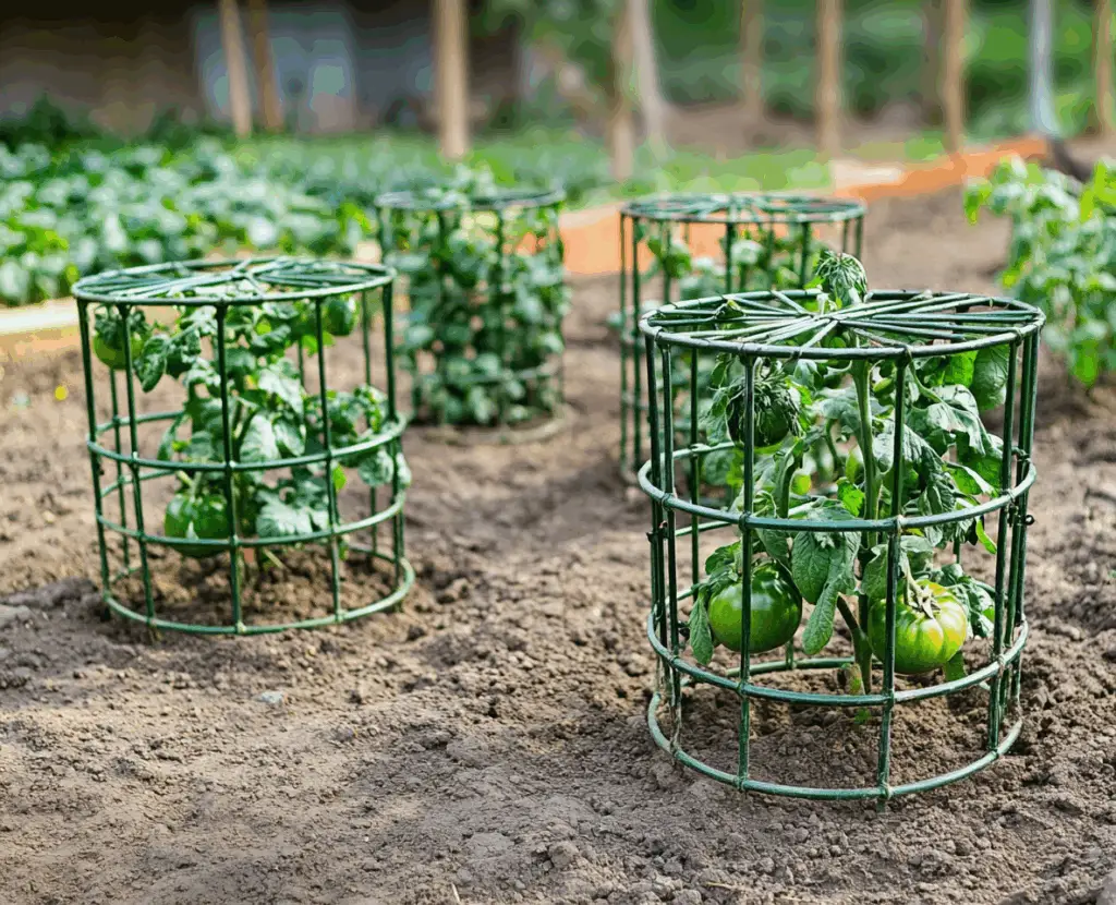 Trellising Pumpkins: How to Grow Them Vertically Tomato Cage