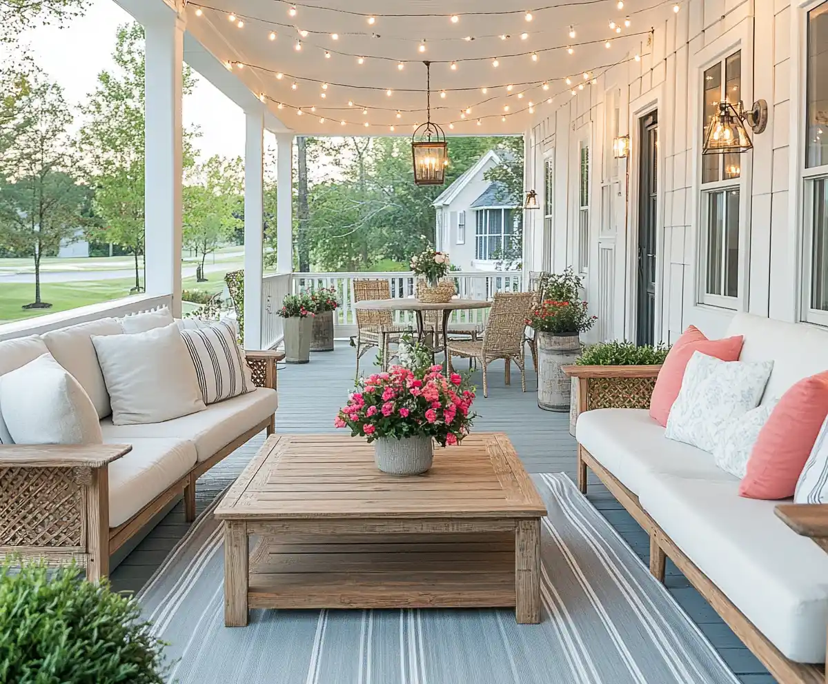 decorative planters for front porch