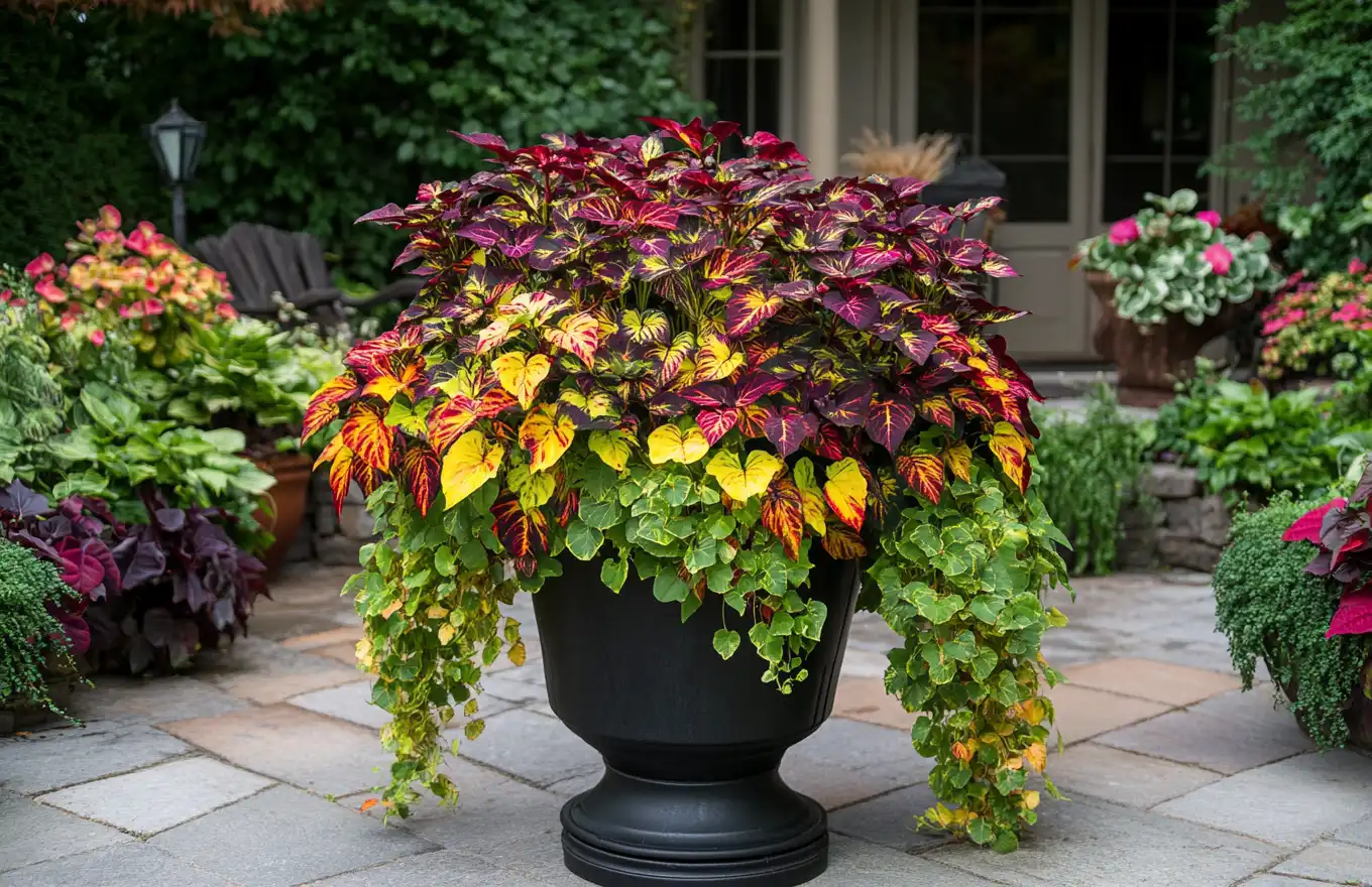 Coleus Planter Ideas