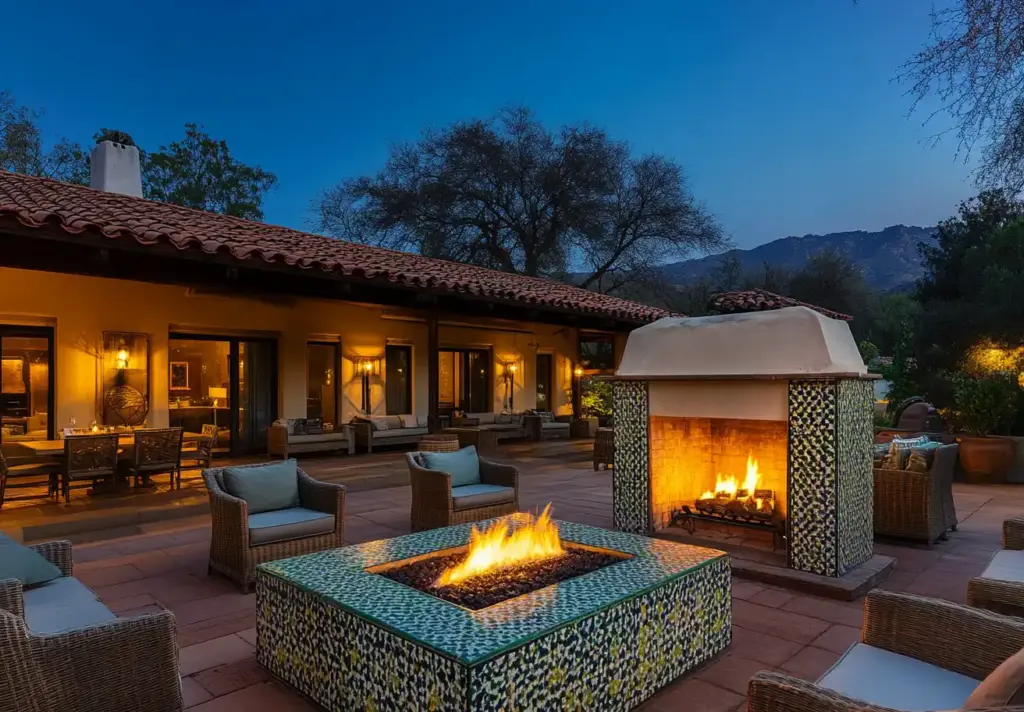 Where to Build a Fire Pit: Patio vs. Separate Area modern outside fire pit ideas for patios