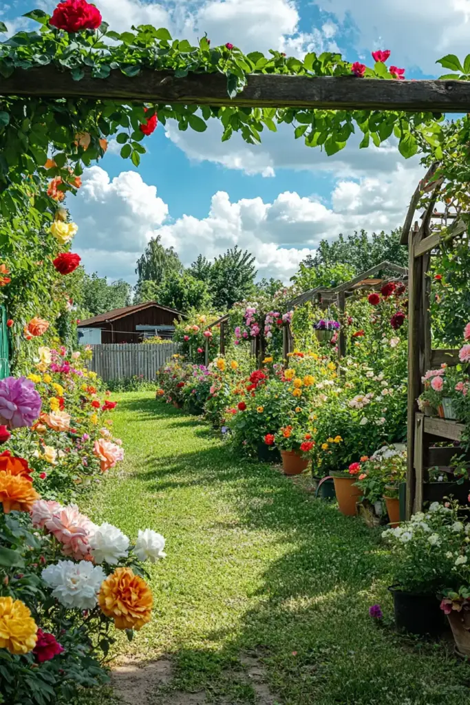 trellis for climbing roses