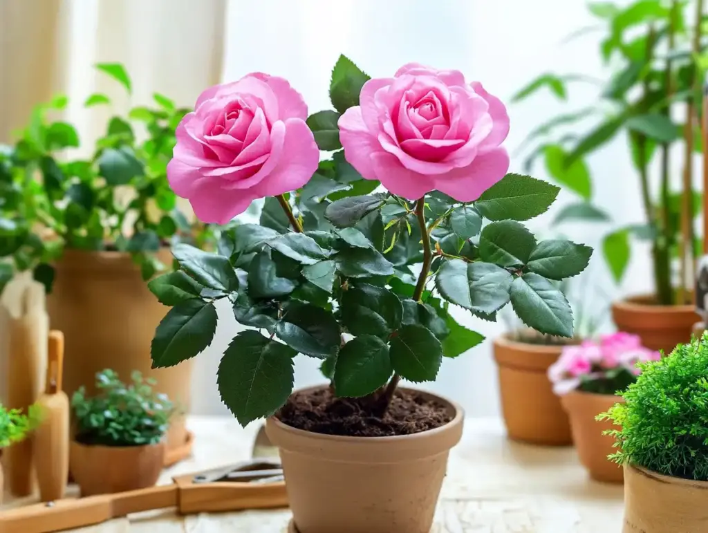 Low-Maintenance Outdoor Potted Plants: Effortless Greenery for Every Space Rosa