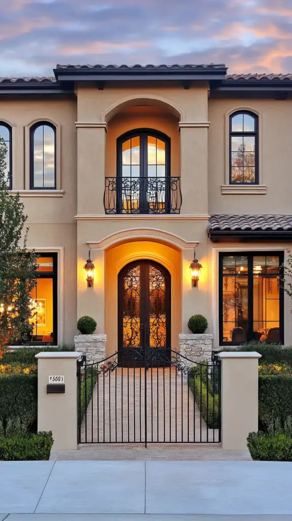 Creative Driveway Entry Landscaping