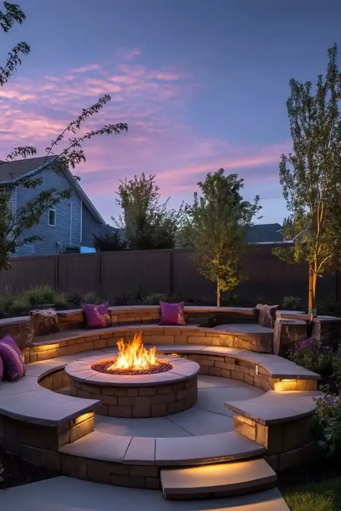 Cozy Fire Pit Nook