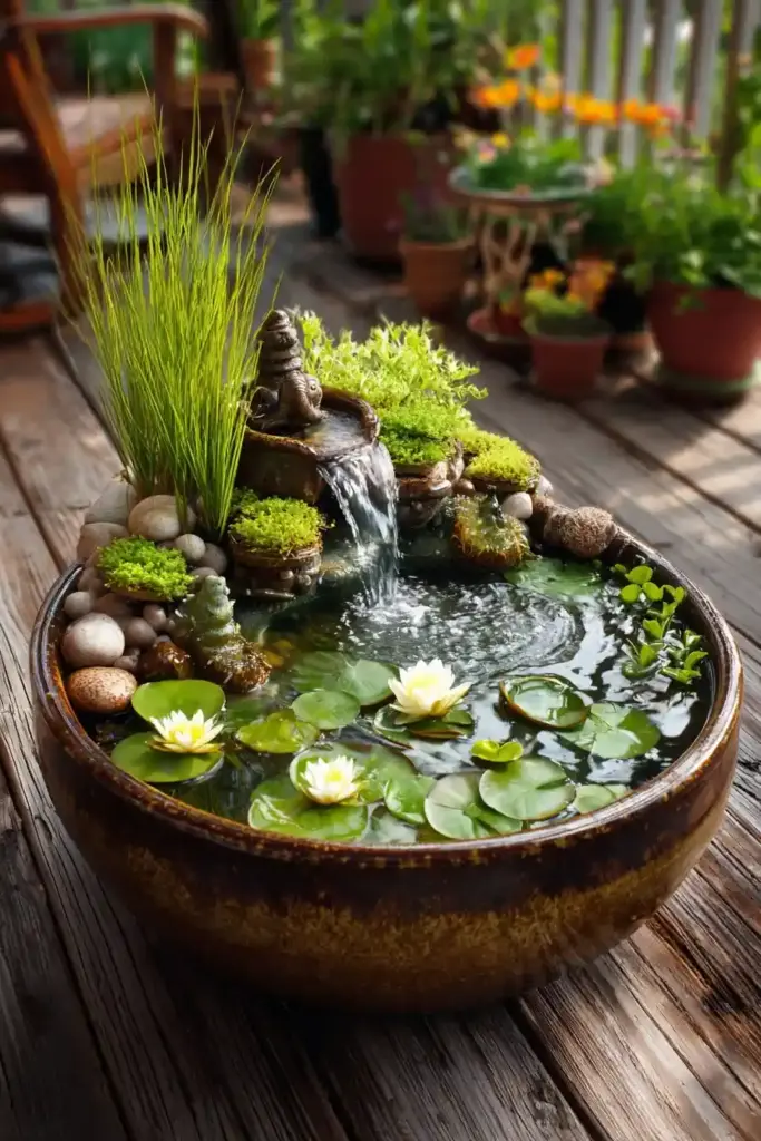 Small Patio Pond