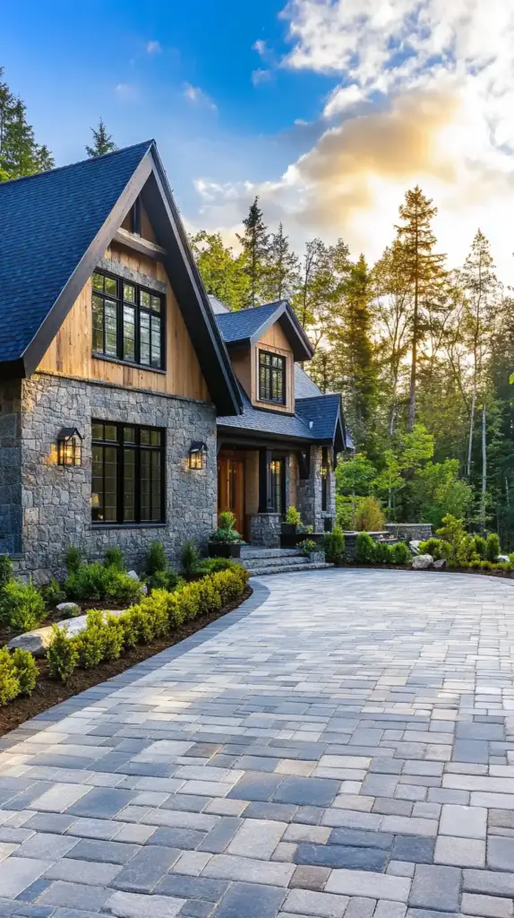 Eye-catching Circular Driveway Landscaping Ideas