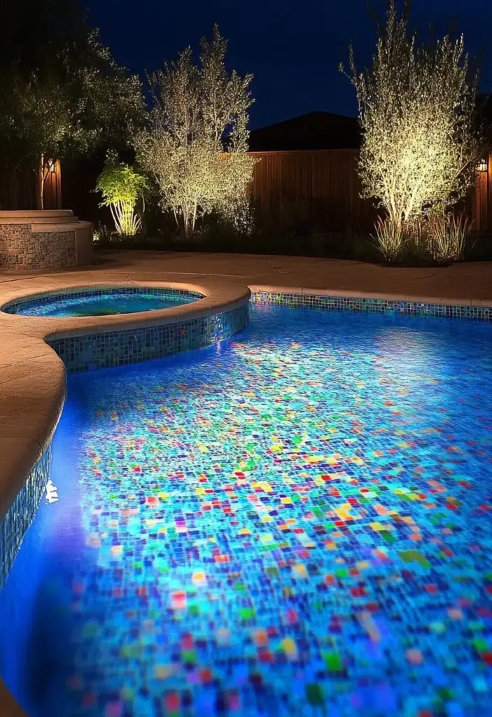 Colorful Mosaic Pool