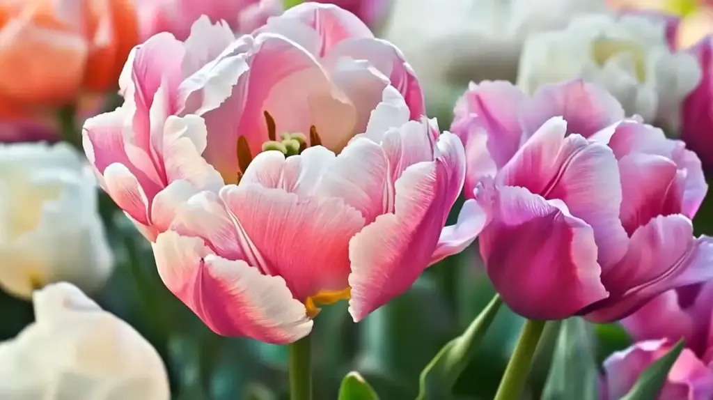 Double Late Tulips