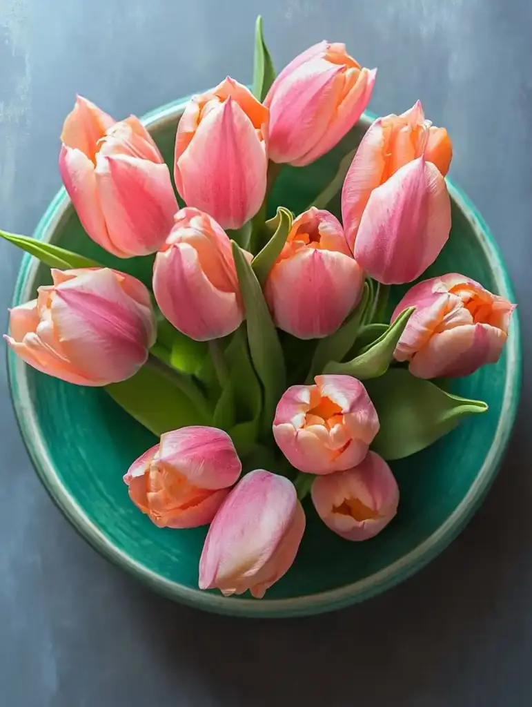 Floating Tulips