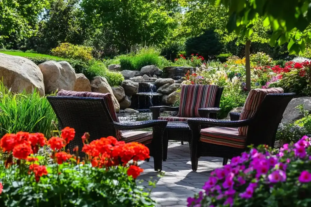 Use Boulders in Your Patio Design