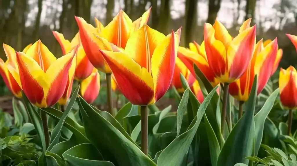 Kaufmanniana Tulips