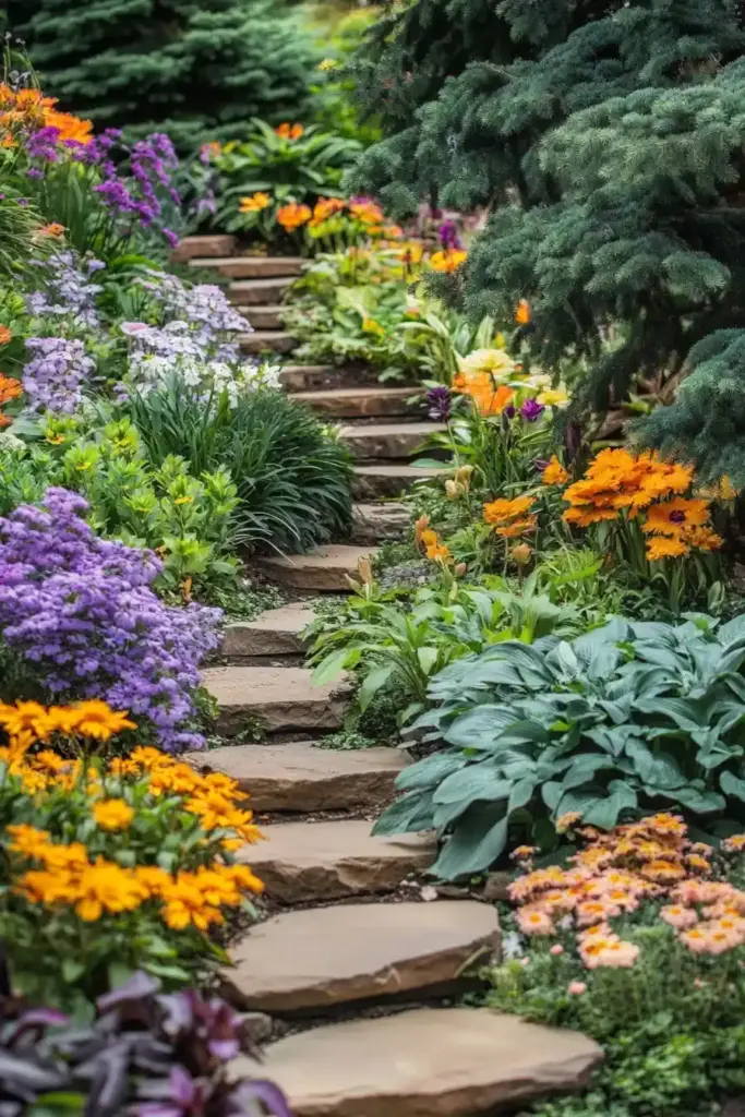  Perennial Color Cascade
