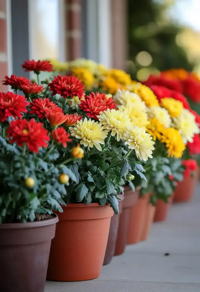 Beautiful Chrysanthemums for Autumn Color