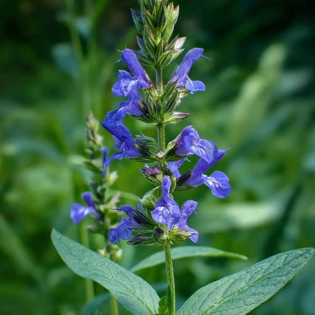Chia Flower (Salvia hispanica)