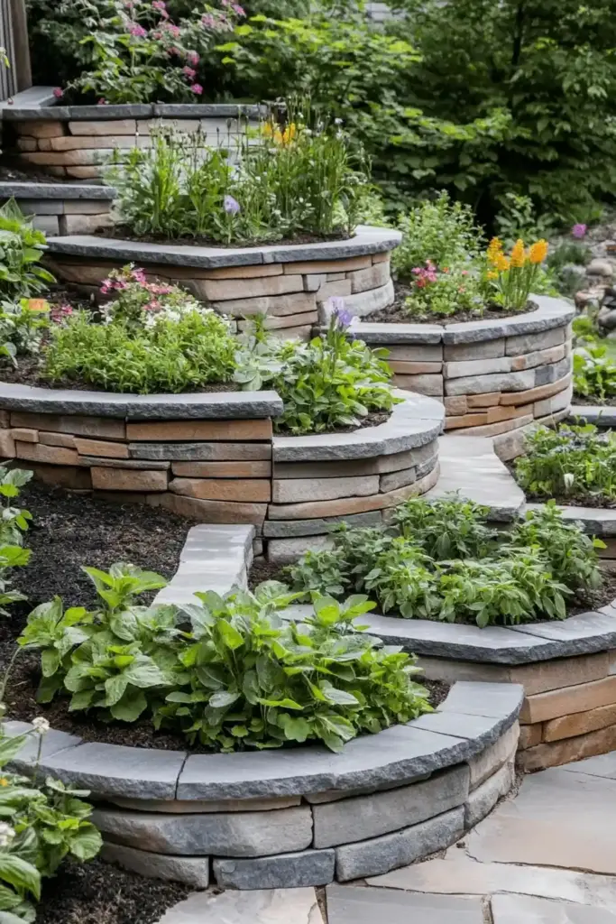 25 Eye-Catching Hillside Garden Ideas