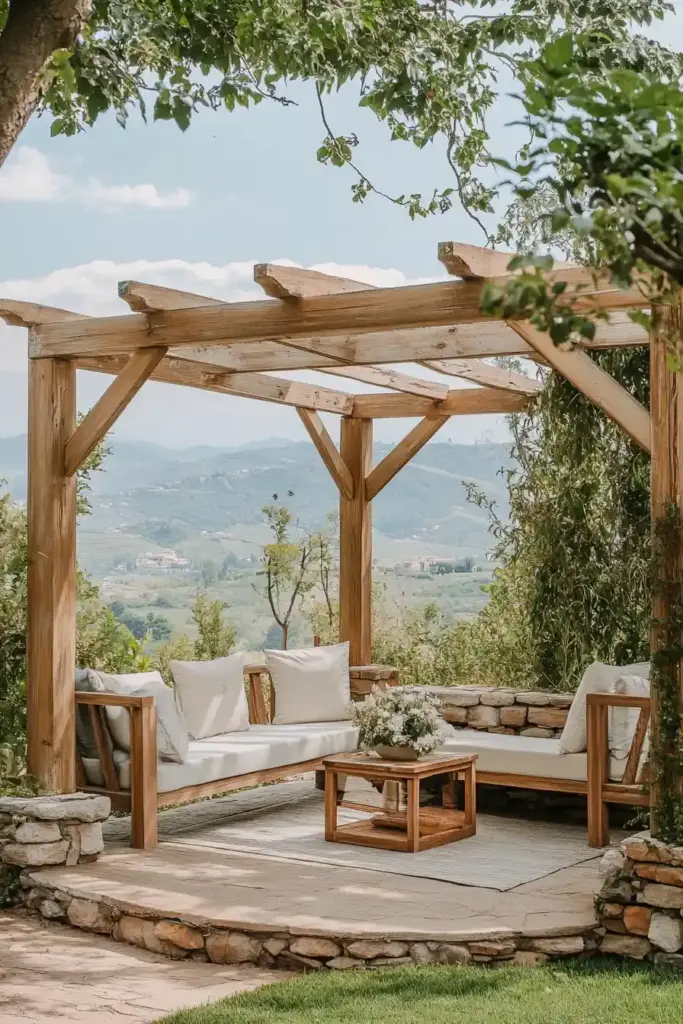 Pergola with a View