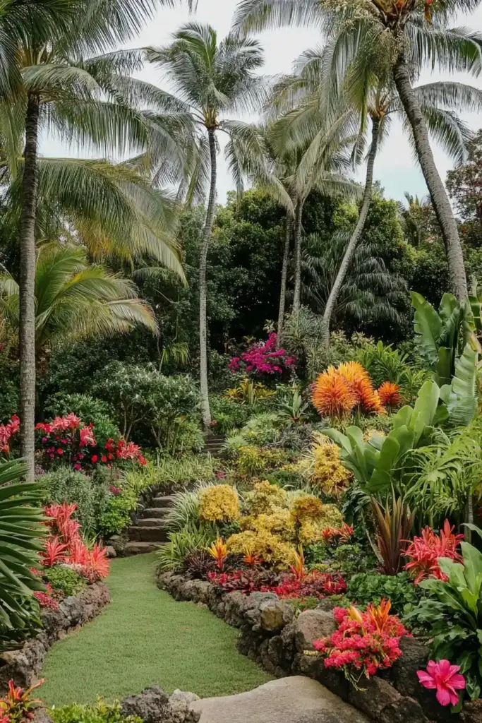 Tropical Palm Paradise