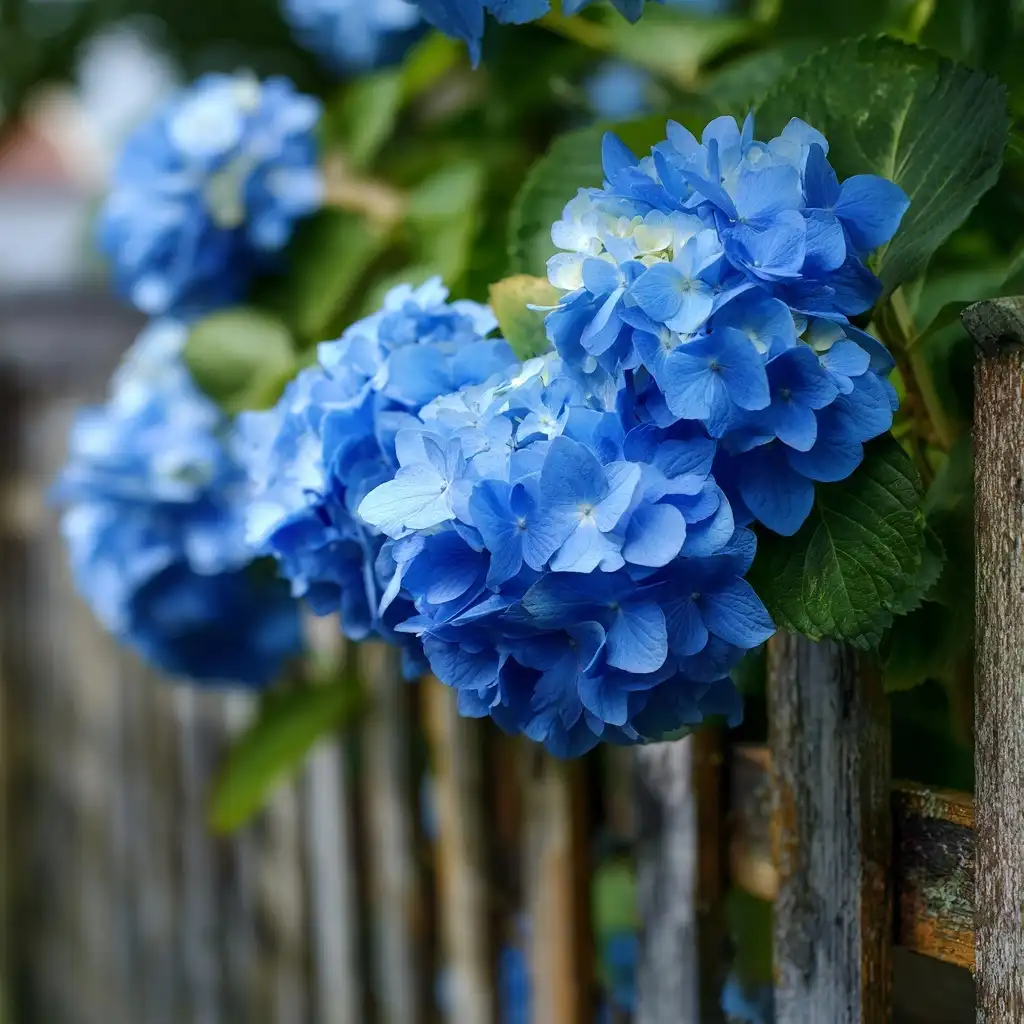 Blue Hydrangea