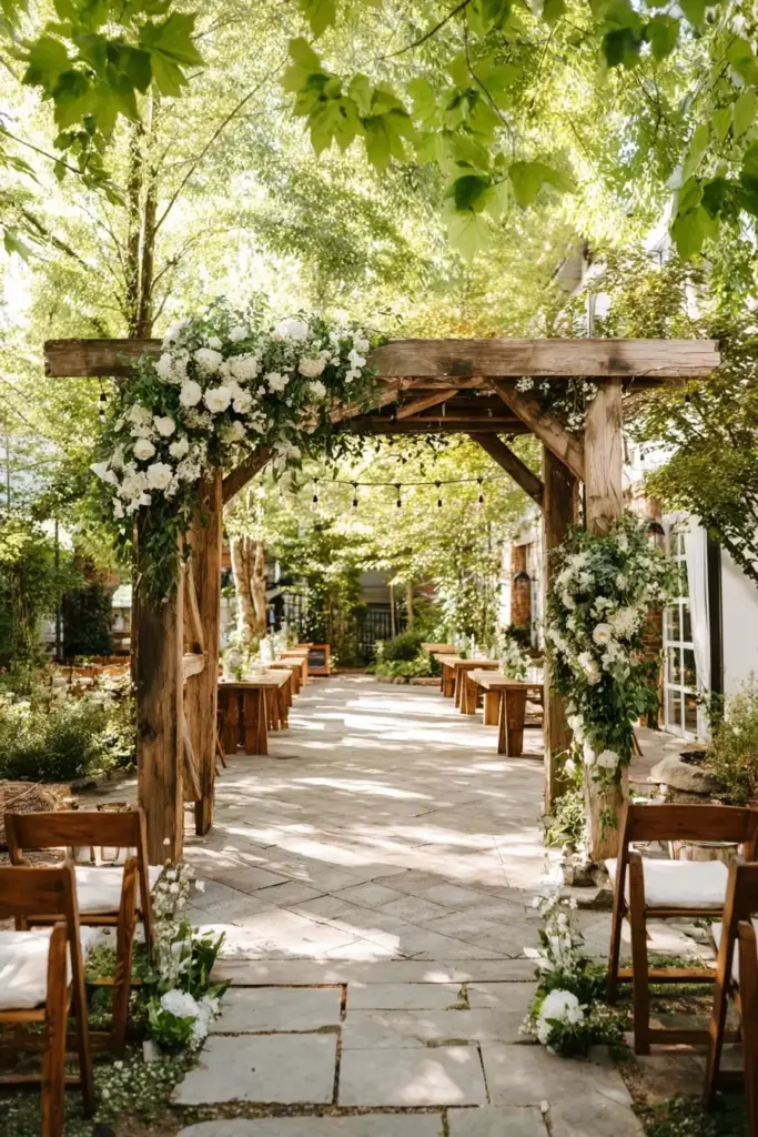Vintage Pergola Charm